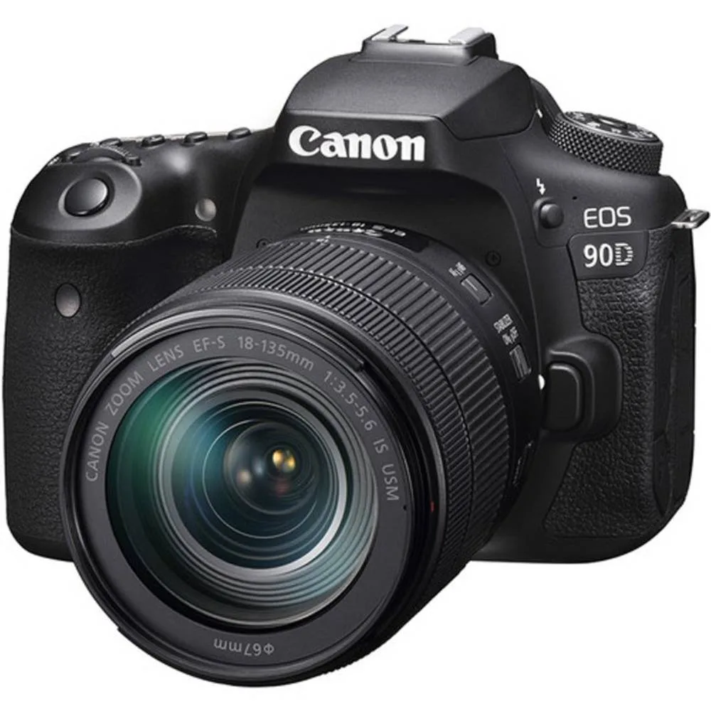 دوربین عکاسی کانن Canon EOS 90D DSLR kit EF_S 18-135mm IS USMh 3 دوربین های DSLR