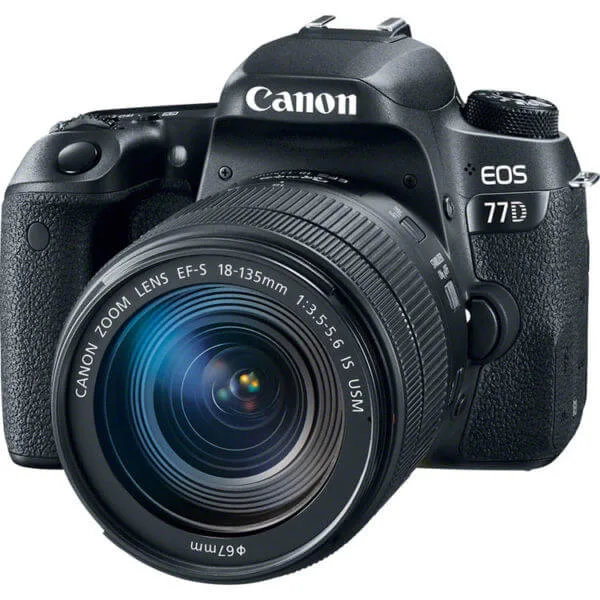 دوربین کانن Canon EOS 77D Kit 18-135mm f/3.5-5.6 IS USM 3 دوربین های DSLR