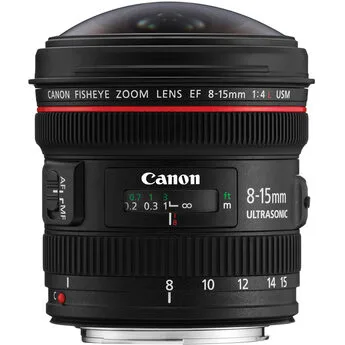 لنز نیکون Nikon AF-S NIKKOR 8-15mm f/3.5-4.5E ED Fisheye 4 لنز دوربین های DSLR