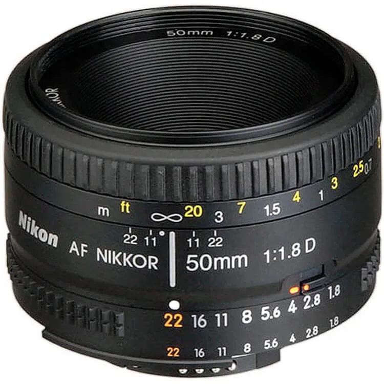 لنز نیکون Nikon AF NIKKOR 50mm f/1.8D 3 لنز دوربین های DSLR