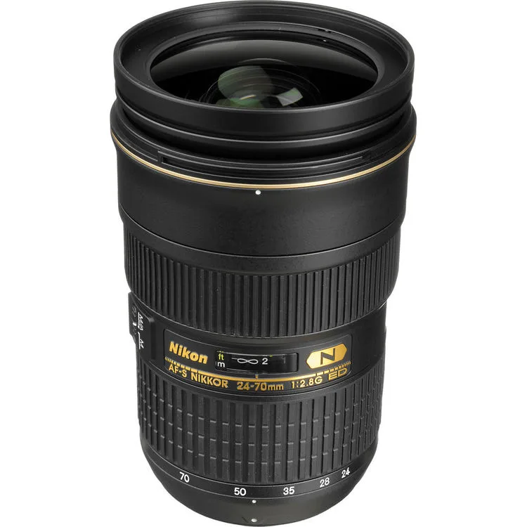 لنز نیکون Nikon AF-S NIKKOR 24-70mm f/2.8G ED 3 لنز دوربین های DSLR