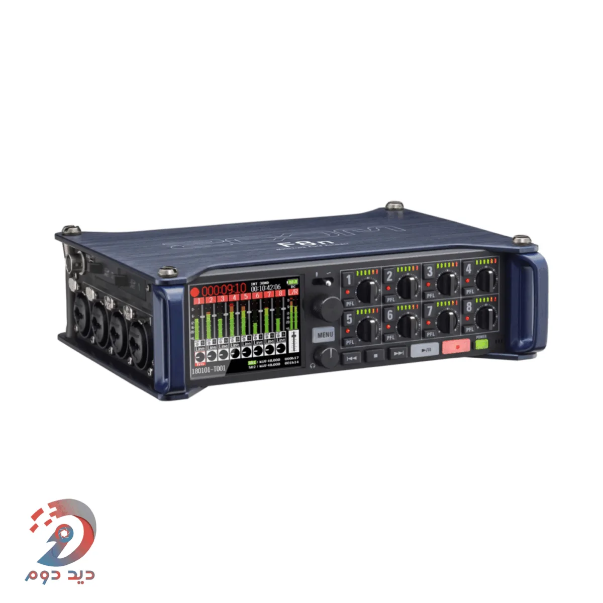 رکوردر زوم Zoom F8n 8-Input / 10-Track Multi-Track Field Recorder 3 رکوردر صدا