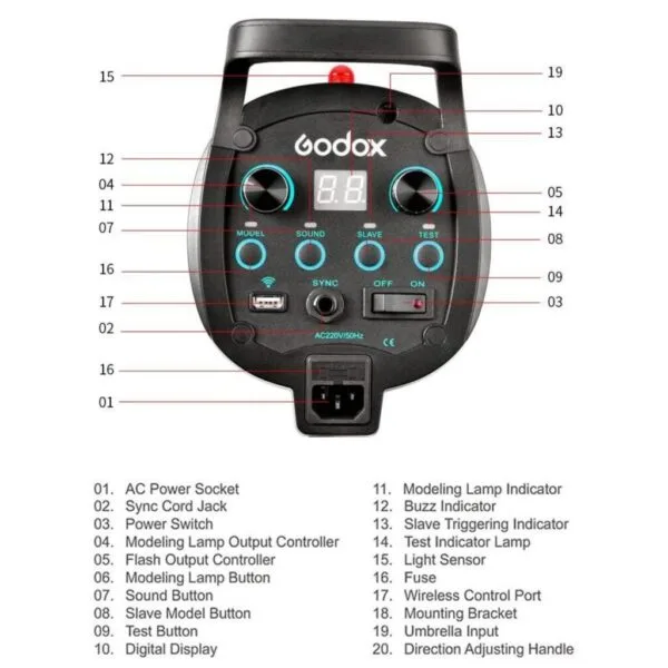 فلاش گودکس Godox QS-600 II