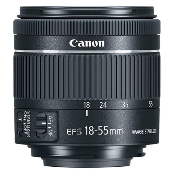 لنز کانن Canon EF-S 18-55mm f/4-5.6 IS STM No Box