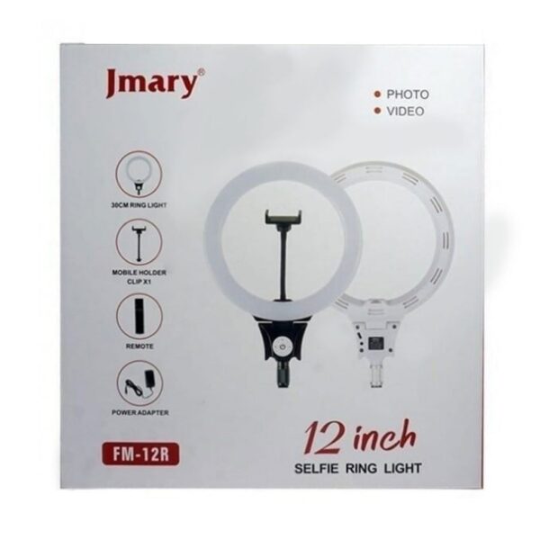 رینگ لایت Ring Light Jmary FM12R