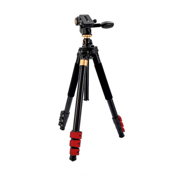 سه پایه دوربین بیک ( Beike Q600 Camera Tripod (Red