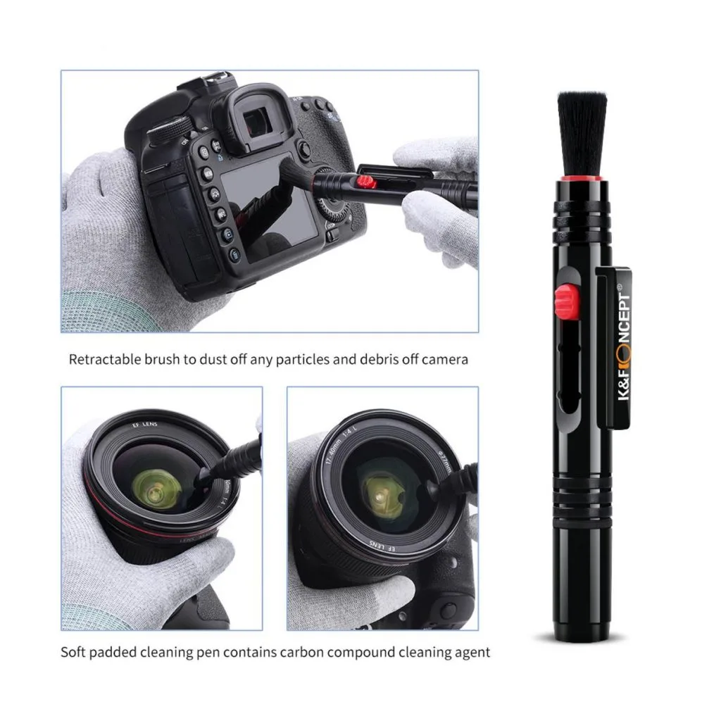 کیت تمیز کننده لنز کی اند اف K&F Cleaning Kit