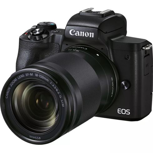 کیت دوربین بدون آینه کانن Canon EOS M50 Mark II with 18-150 (Black)