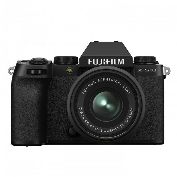 دوربين بدون آينه فوجی فيلم FUJIFILM X-S10 Mirrorless Digital Camera with 18-55mm