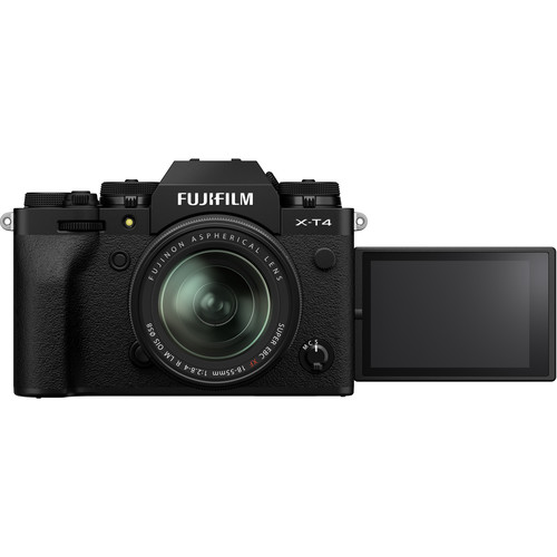 دوربین بدون آینه فوجی FUJIFILM X-T4 Mirrorless Camera kit 18-55mm Black