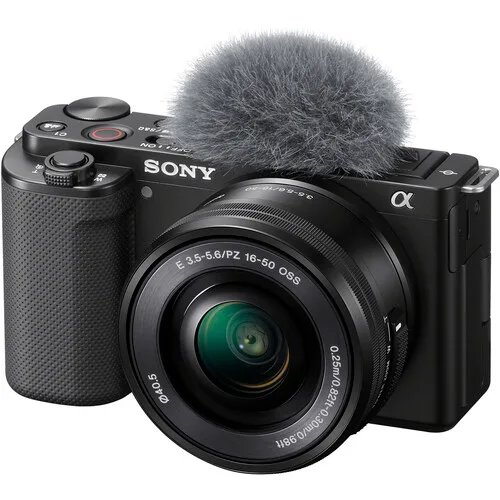 دوربین بدون آینه سونی Sony ZV-E10 with 16-50mm (Black)