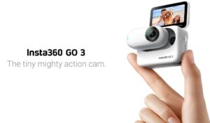 دوربین ورزشی Insta360 Go 3  با امکان ضبط ویدیو 2.7K