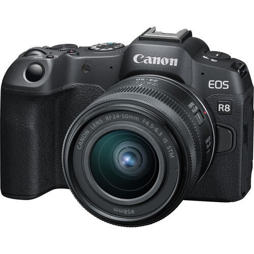 دوربین بدون آینه کانن Canon EOS R8 with RF 24-50mm IS STM