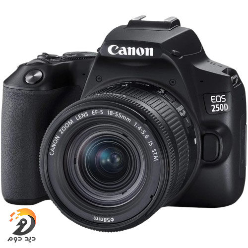 دوربین عکاسی کانن مدل EOS 250D Kit EF-S 18-55 mm f/4-5.6 IS STM