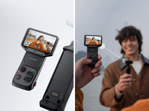دوربین گیمبال‌دار Insta360 Luna Ultra دو لنزه (فیلمبرداری 8K)