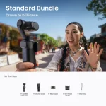 دوربین Insta360 Luna Ultra در حال فیلمبرداری 8K