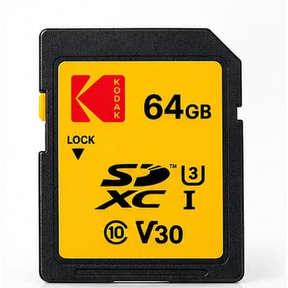 کارت حافظه Kodak Ultra Performance 64GB SDXC UHS-I U3 V30