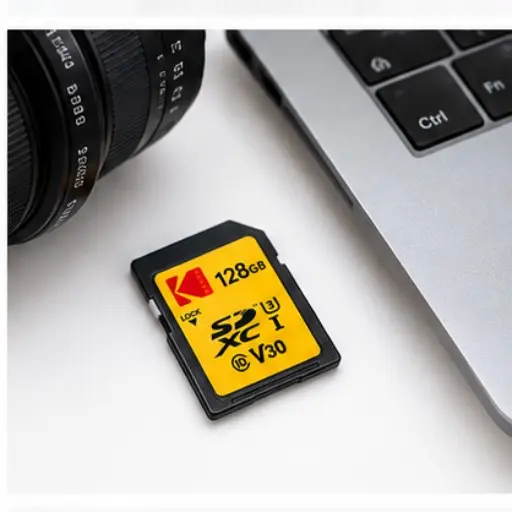 کارت حافظه Kodak Ultra 128GB SDXC UHS-I U3 V30